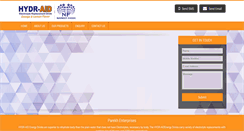 Desktop Screenshot of hydr-aid.com